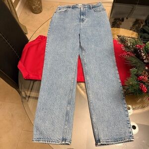Abercrombie & Fitch Light Blue Straight Leg Jeans